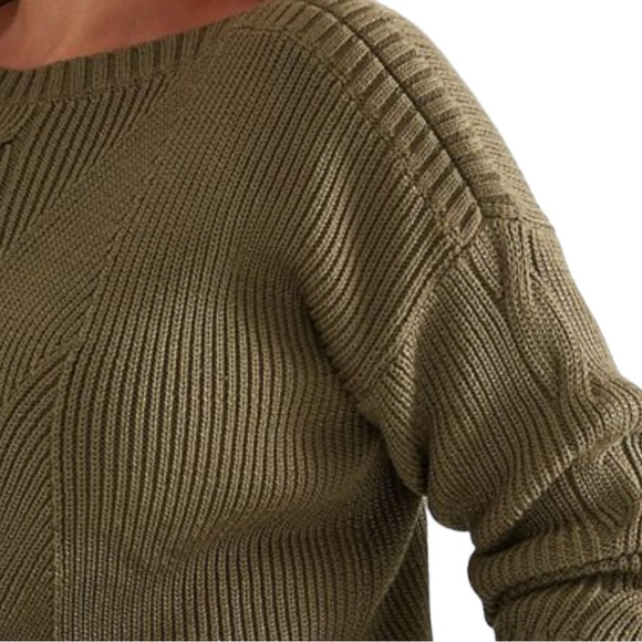 NWT Ralph Lauren Cable-Knit Cotton-Blend Sweater - Picture 10 of 14